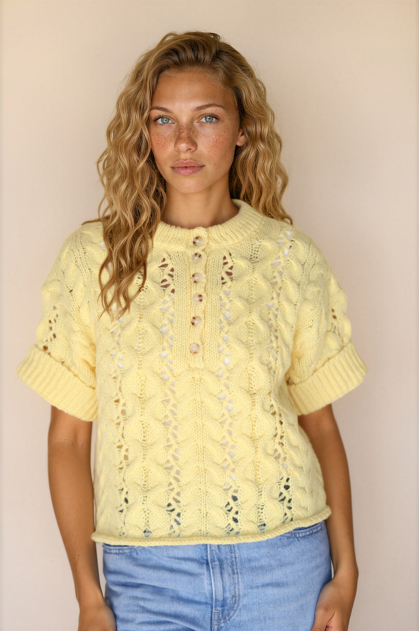 Julie Cable Knit Pullover – FEHRNVI