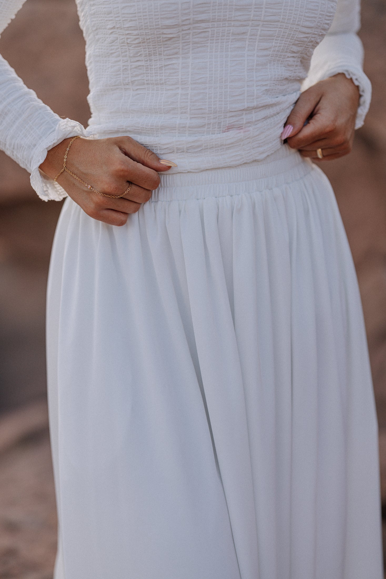 Temple skirt and top