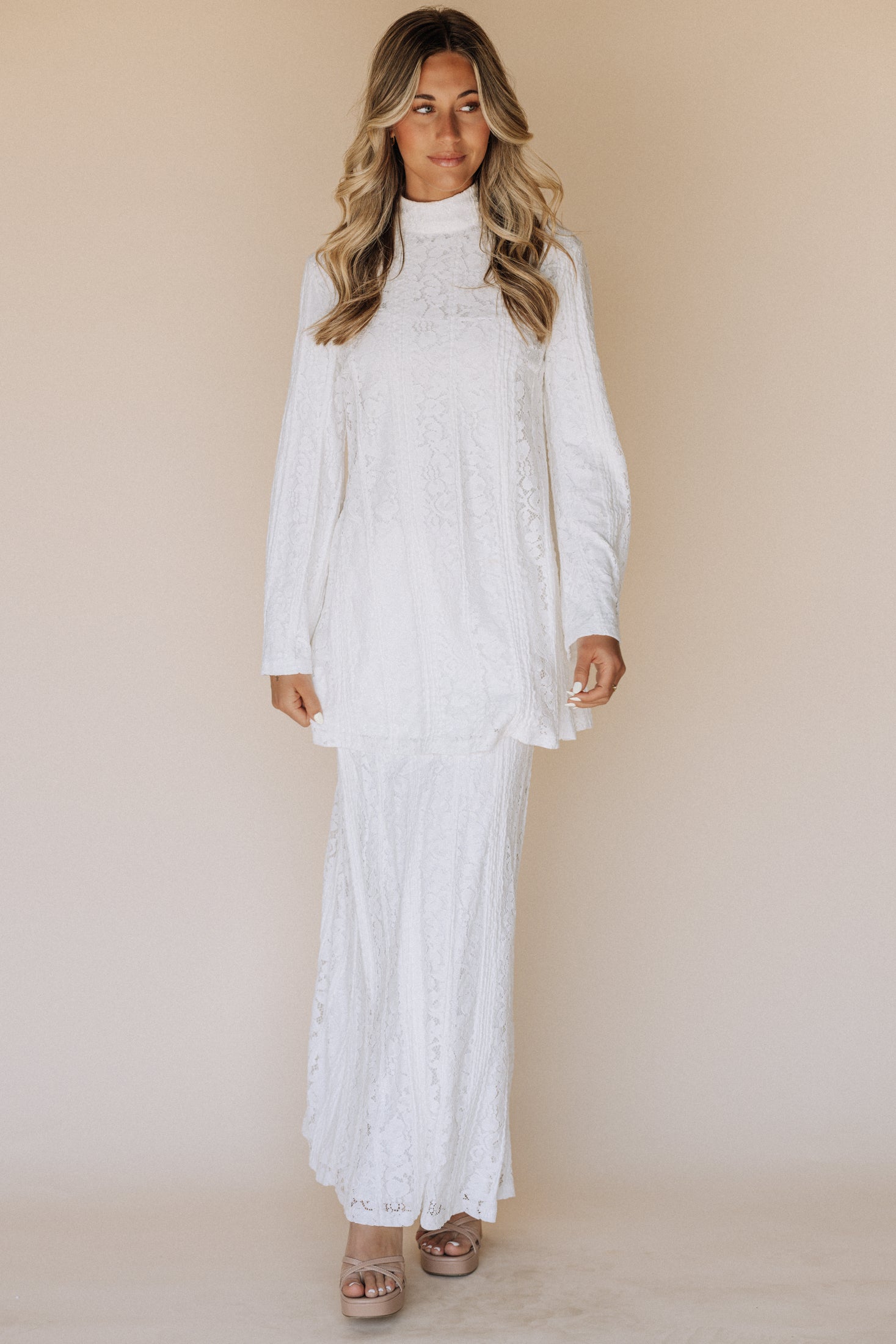 Temple Skirt Top Set