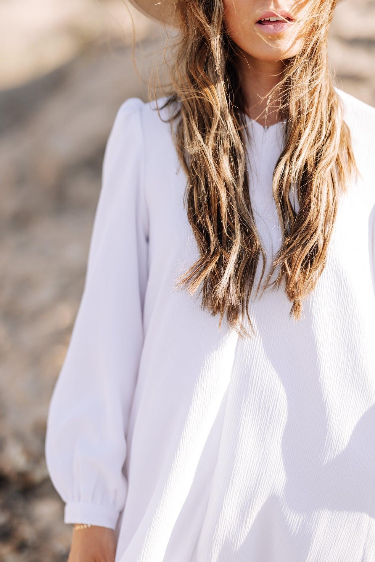 Plus size lds mormon temple dress