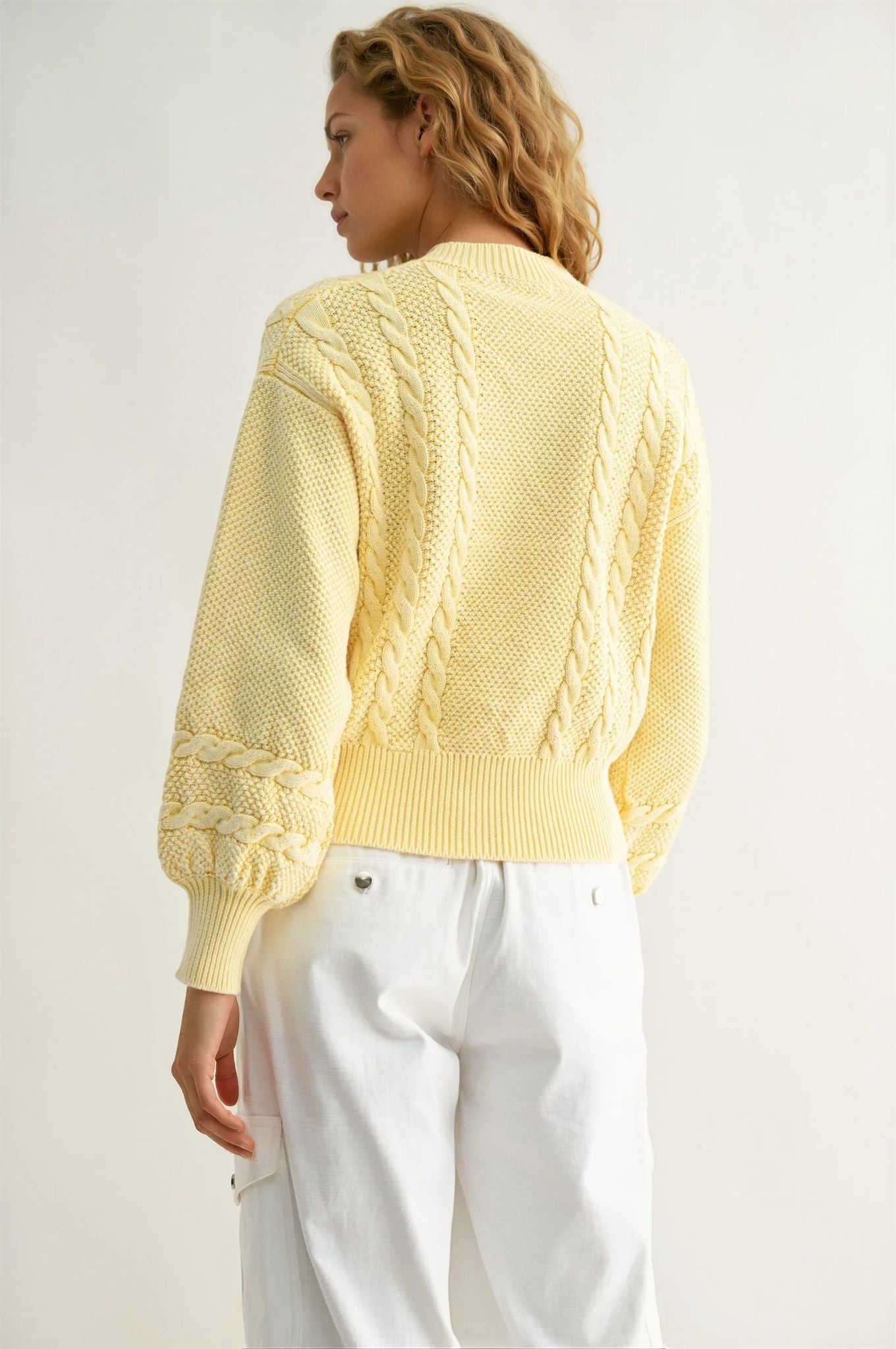 Yellow Women's Cardigan