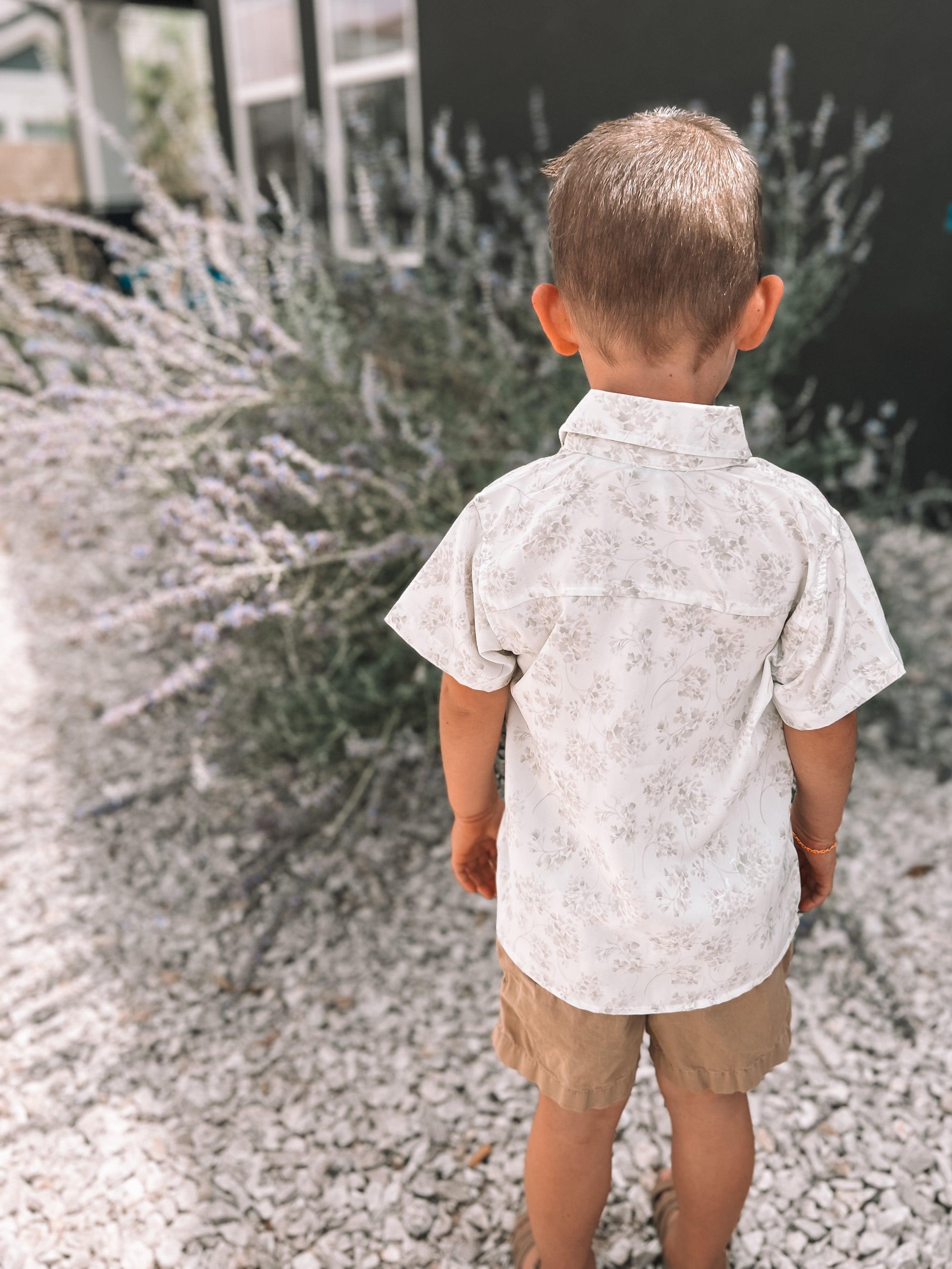 boys button up shirt