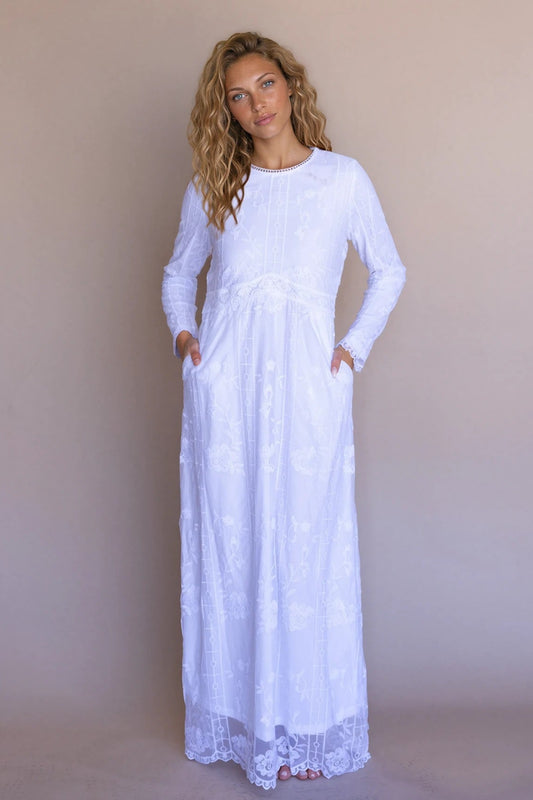 lds temple dresses
