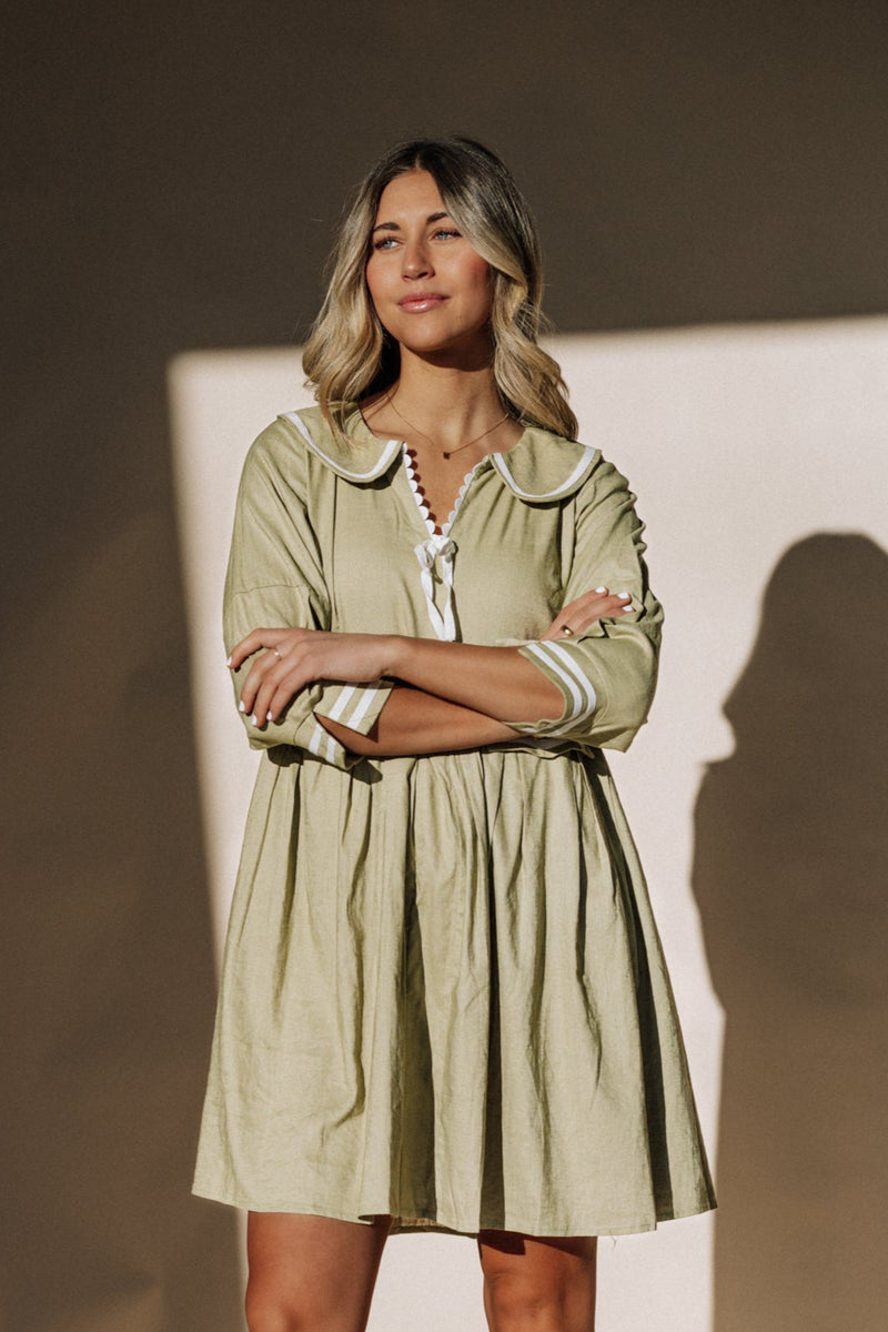 Samantha Linen Dress – FEHRNVI