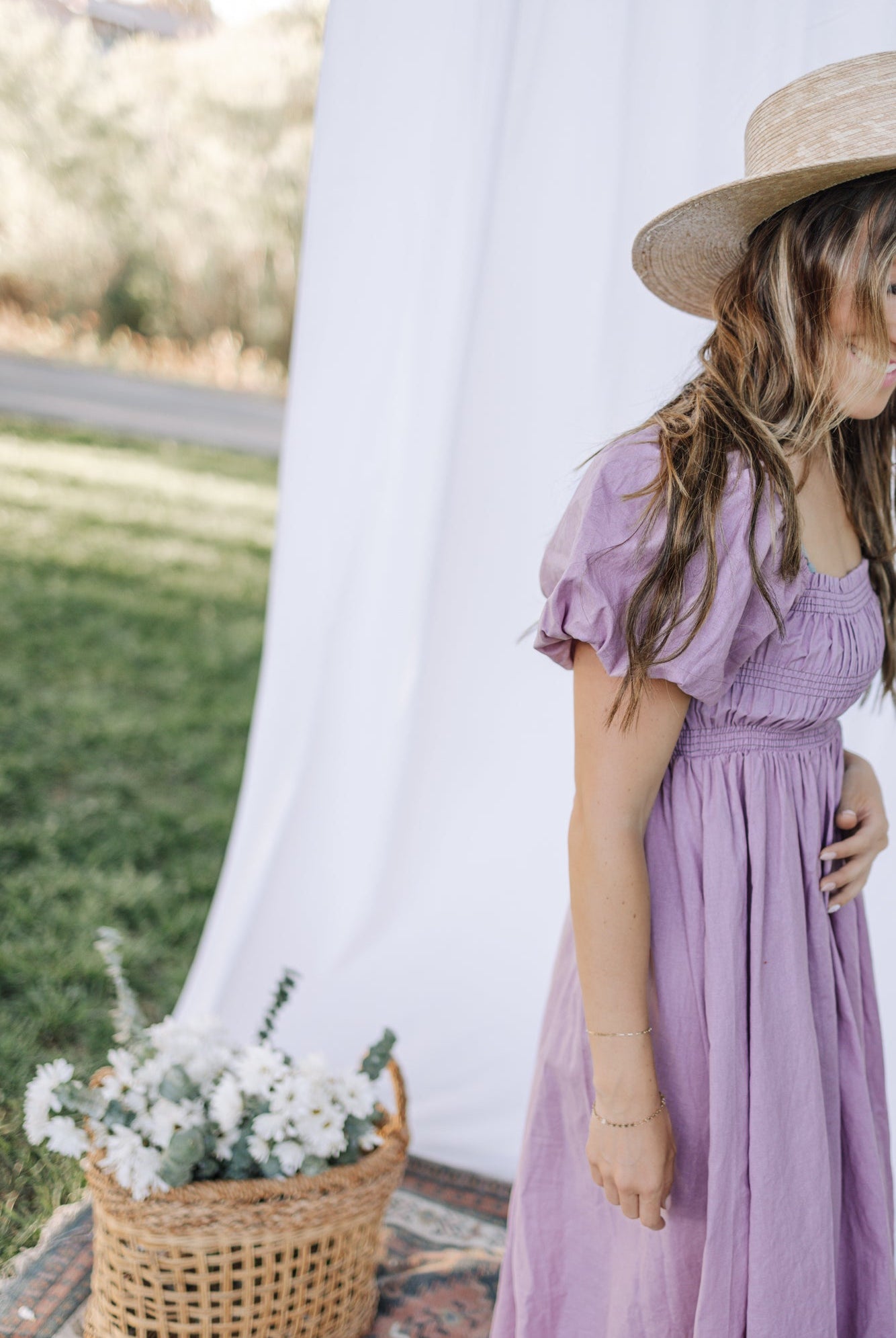 Lavender Bridesmaid Dress
