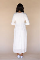 White temple dress