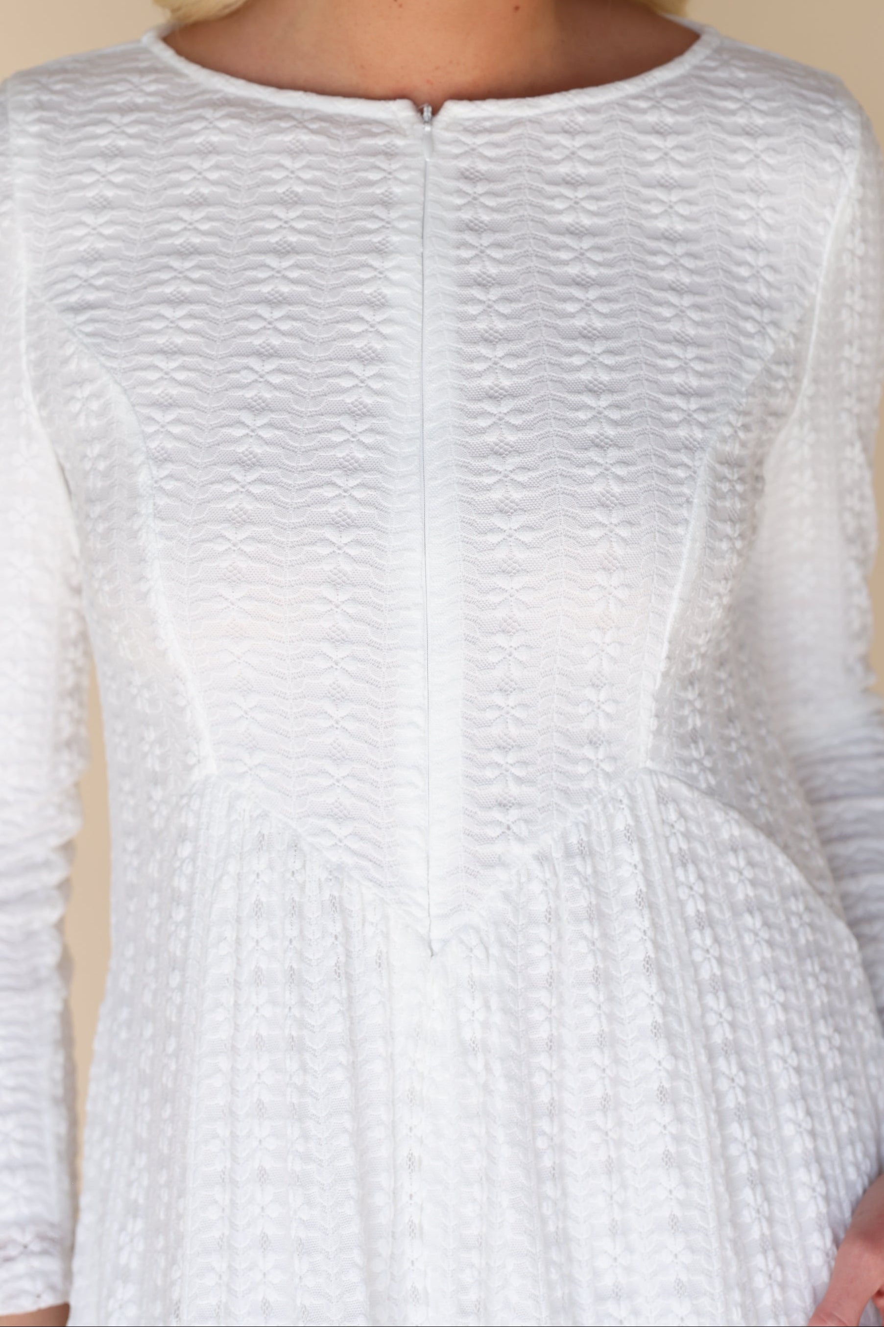 Front zipper temple dresses 