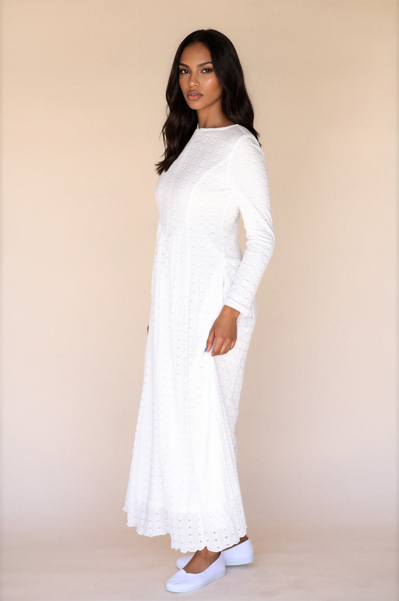 Rylee LDS Front Zipper Temple Dress – FEHRNVI