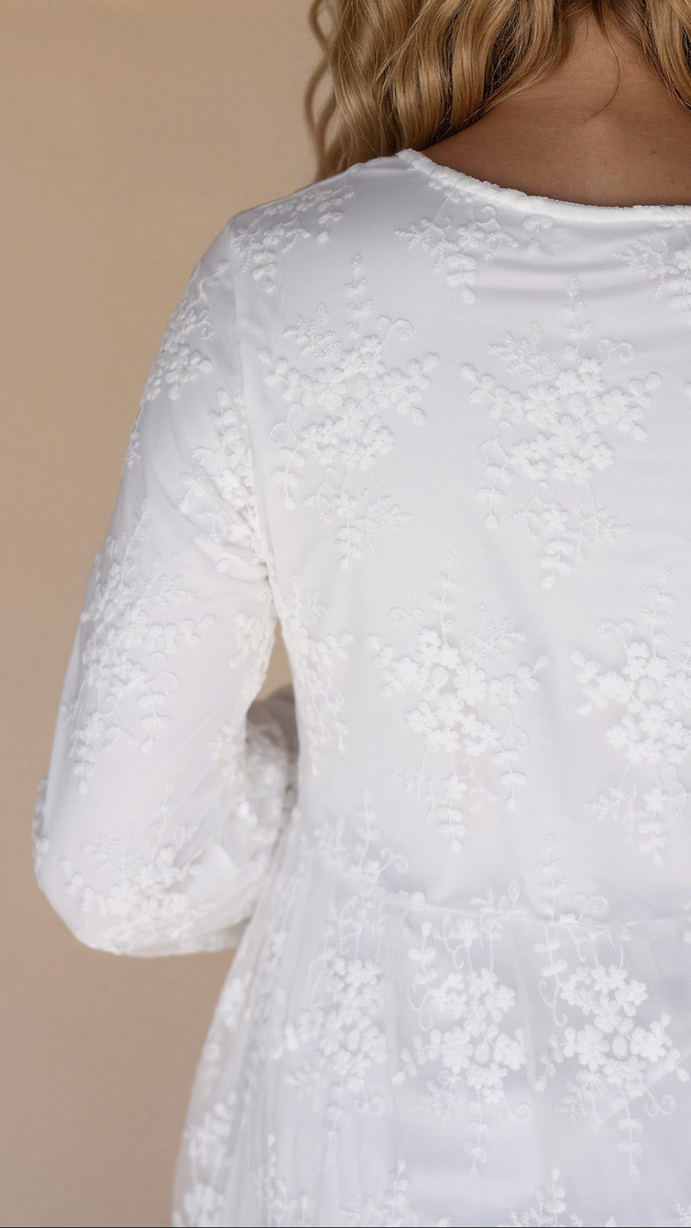 Esmeralda LDS Temple Dress
