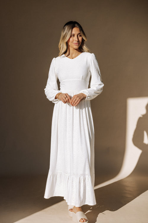 LDS temple dresses