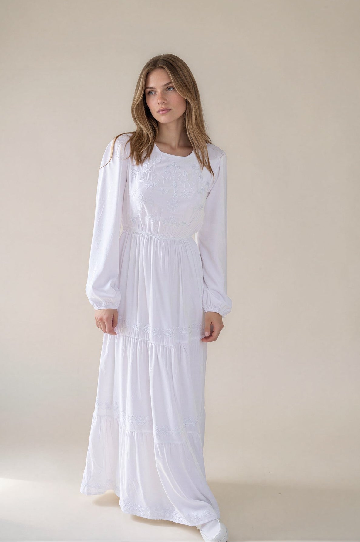 Petite LDS temple dress