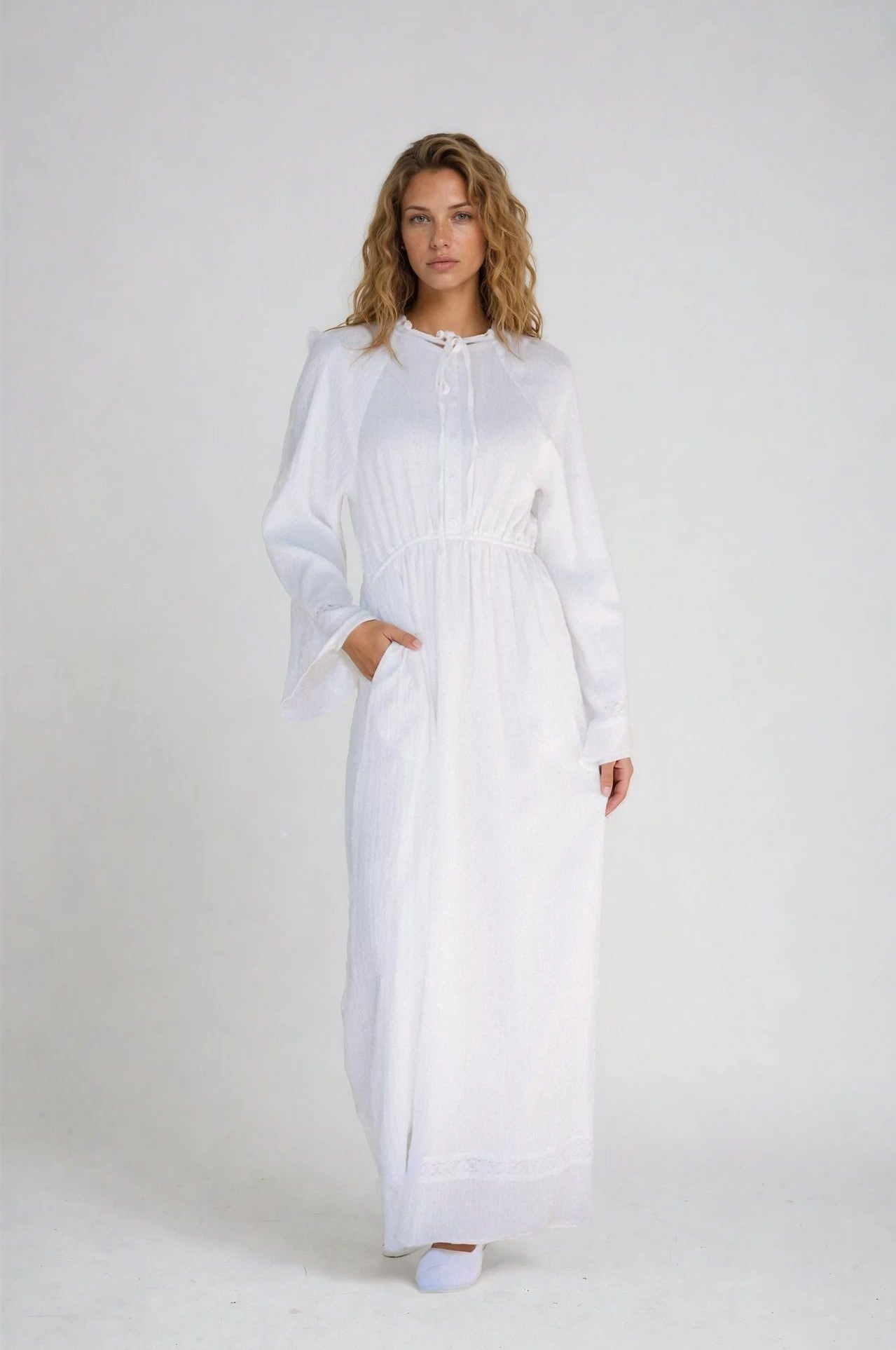 Layla LDS Temple Dress – FEHRNVI