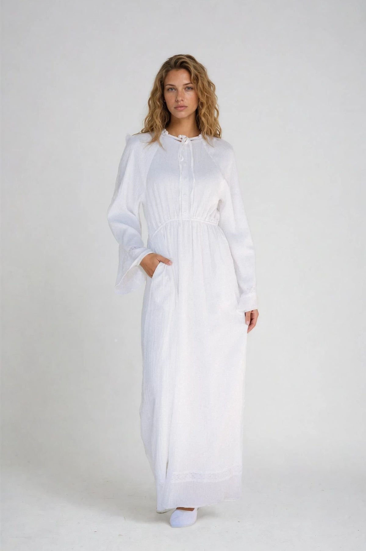 Vintage lds temple dress