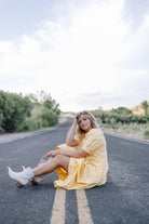 Yellow Midi Dress