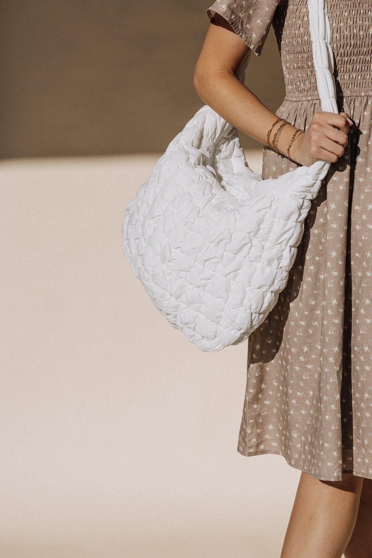 White Temple Bag