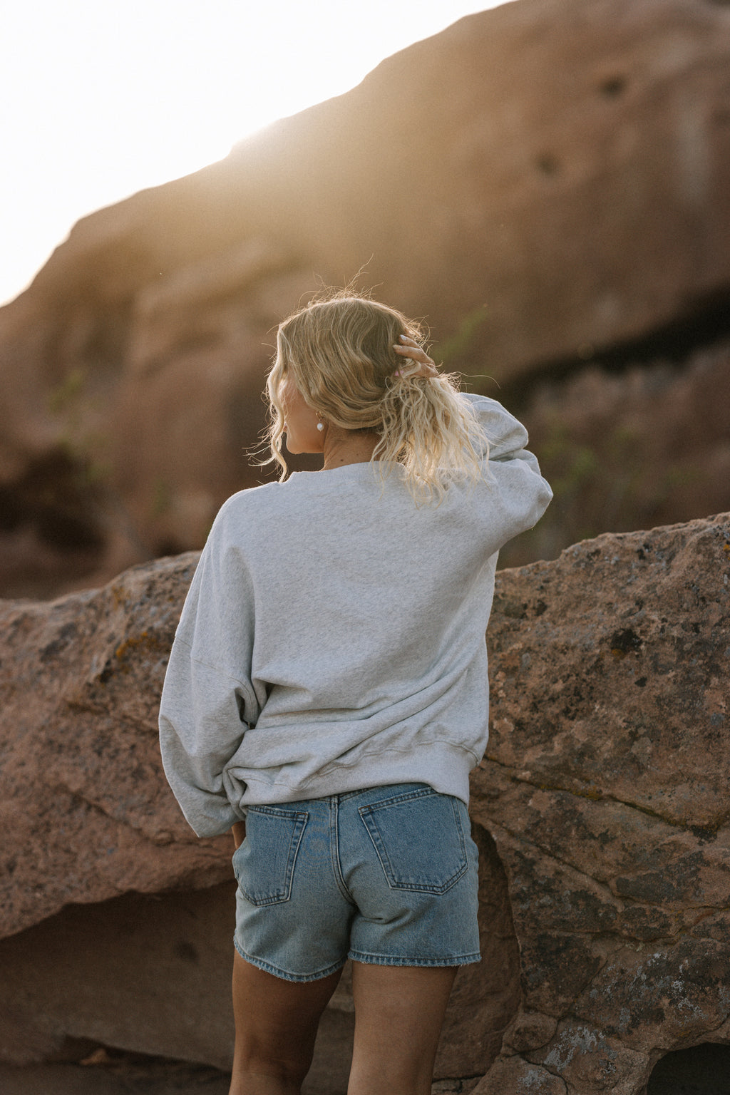 St. George Oversized Graphic Sweater