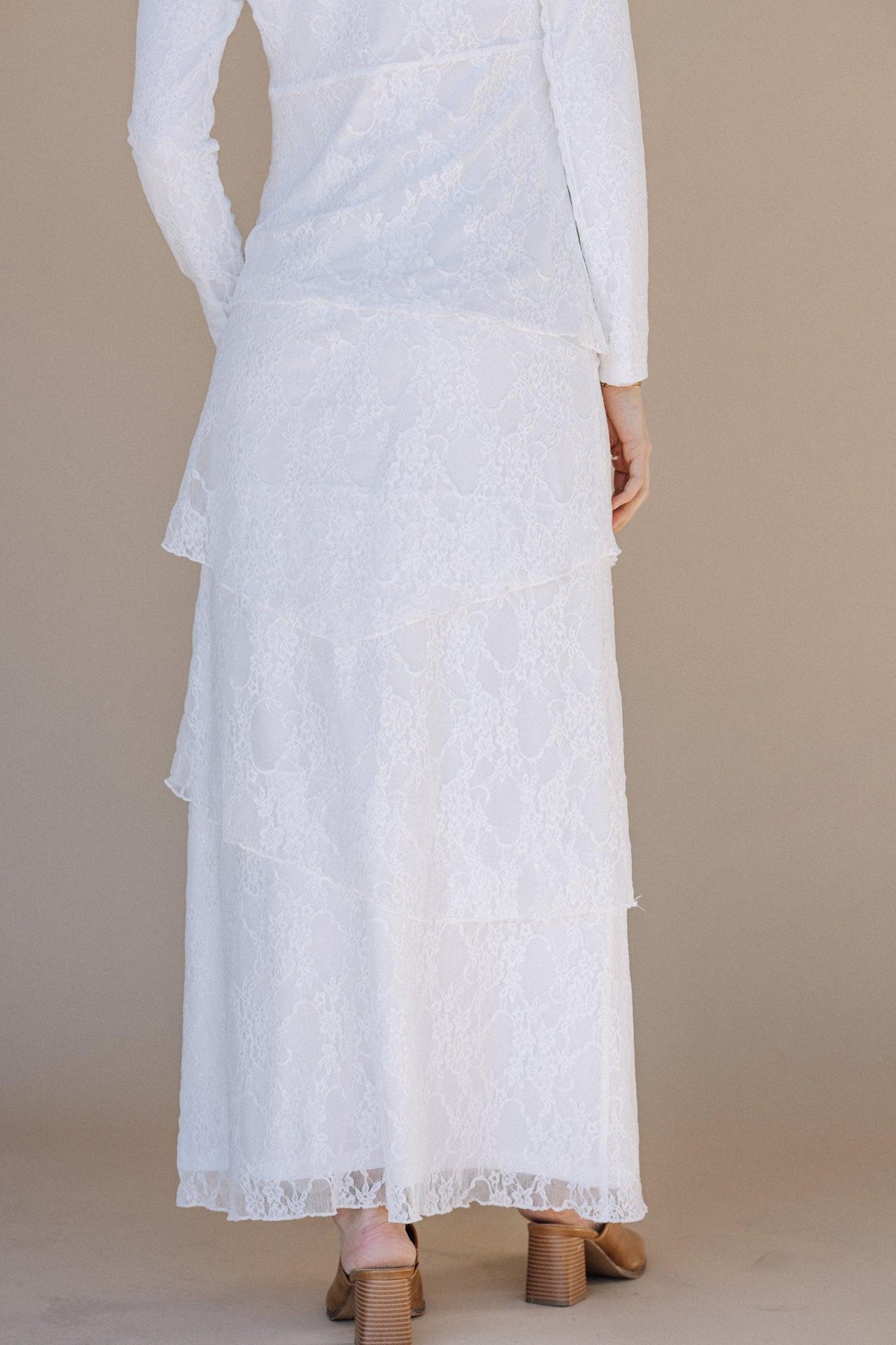 Brielle LDS Temple Dress