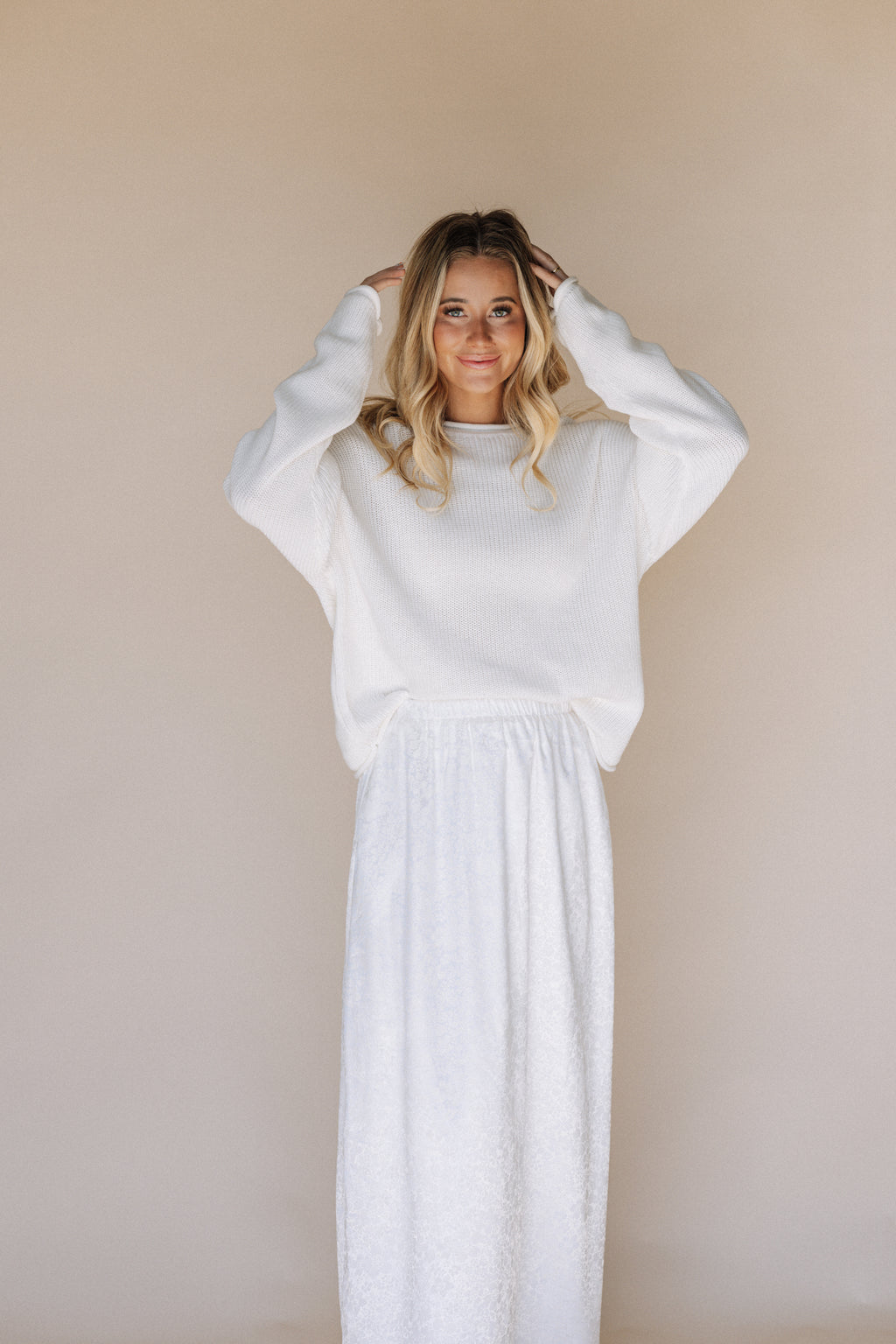 Hannah Skirt in White