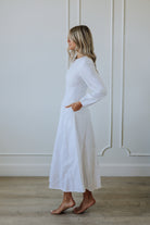 LDS temple dress with pockets 