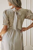 Back tie fall dresses