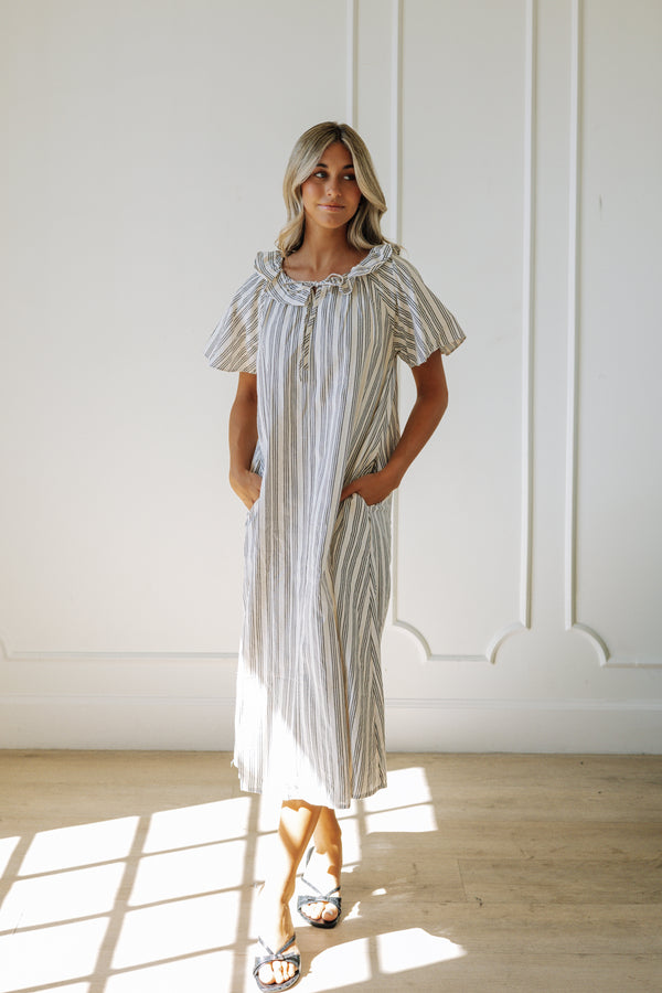 Andra Dress in Ivory