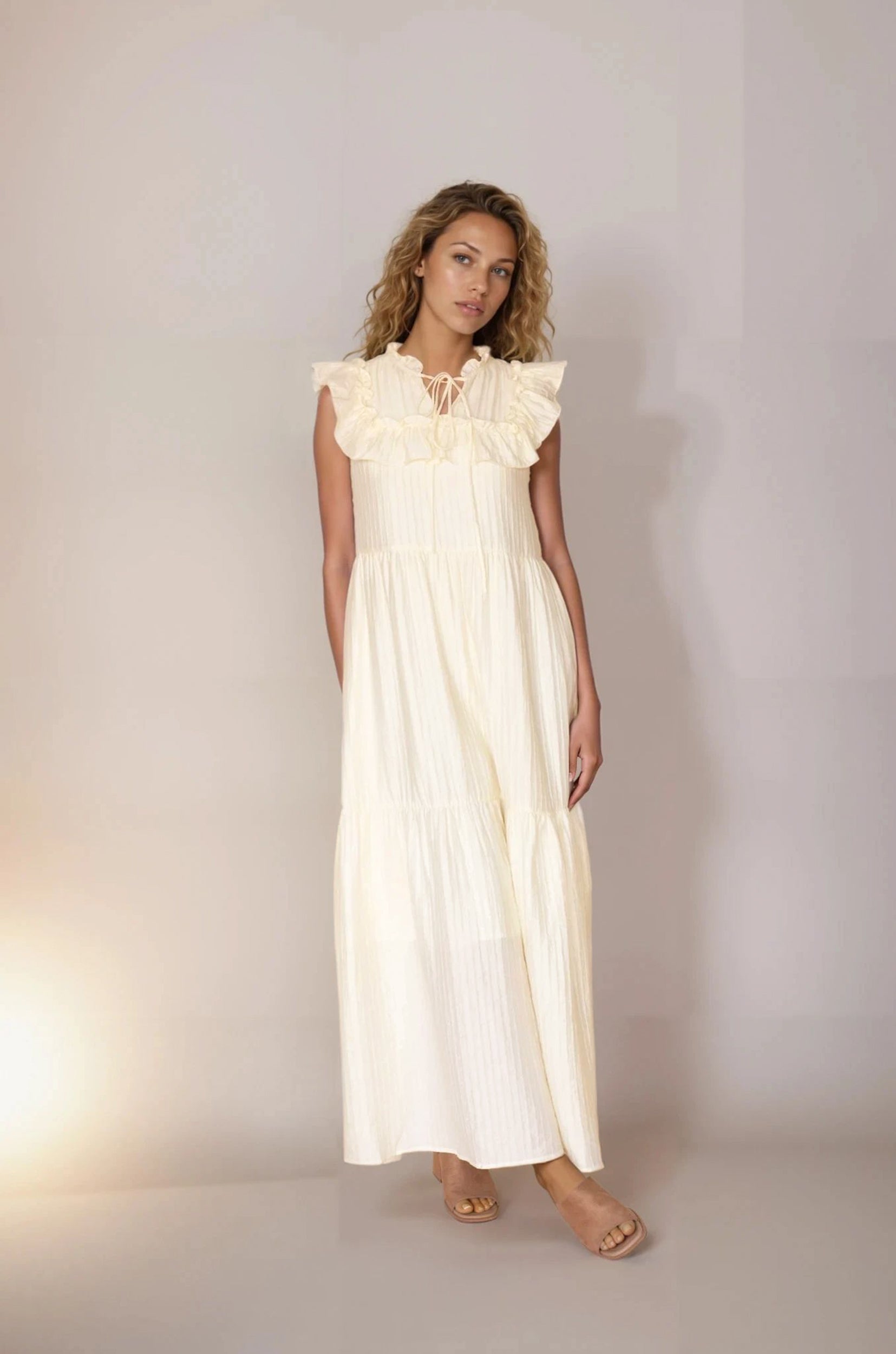 Butter Yellow Maxi Dress