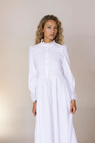 button lds temple dress