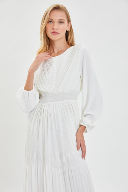 Amanda Dress in White