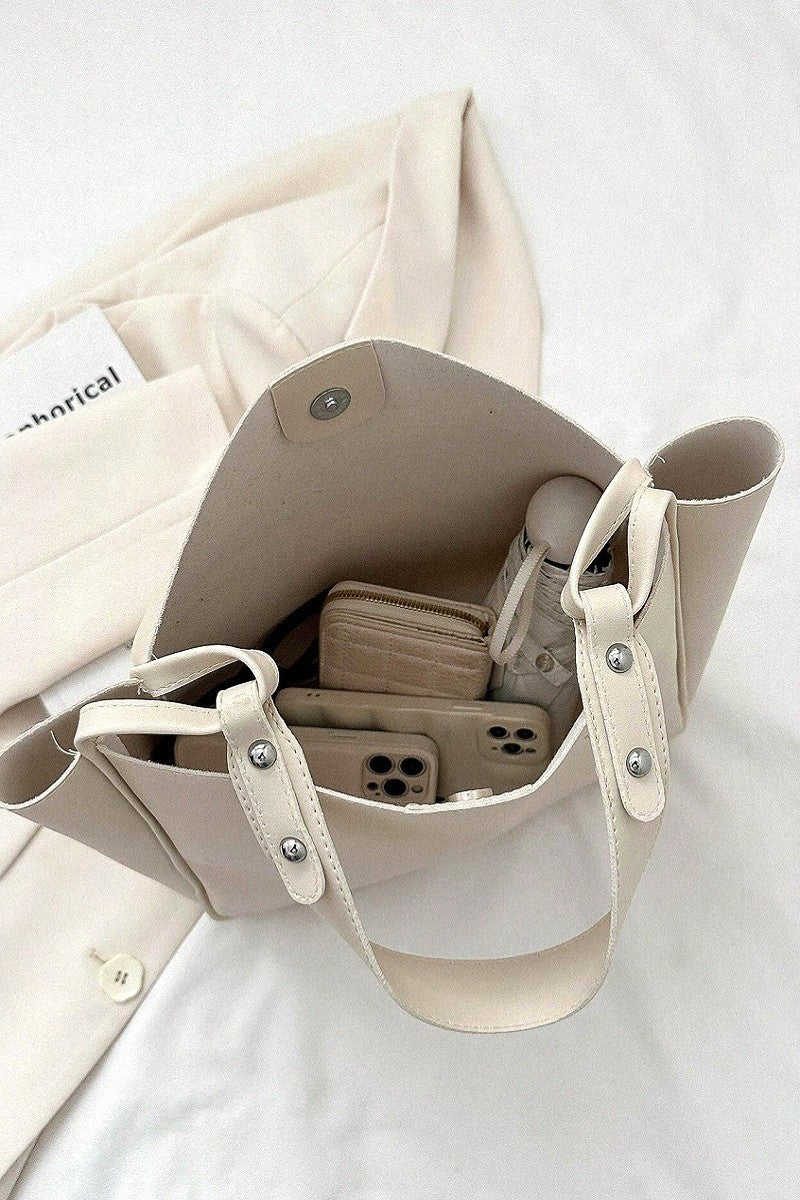 Camille Leather Shoulder Bag