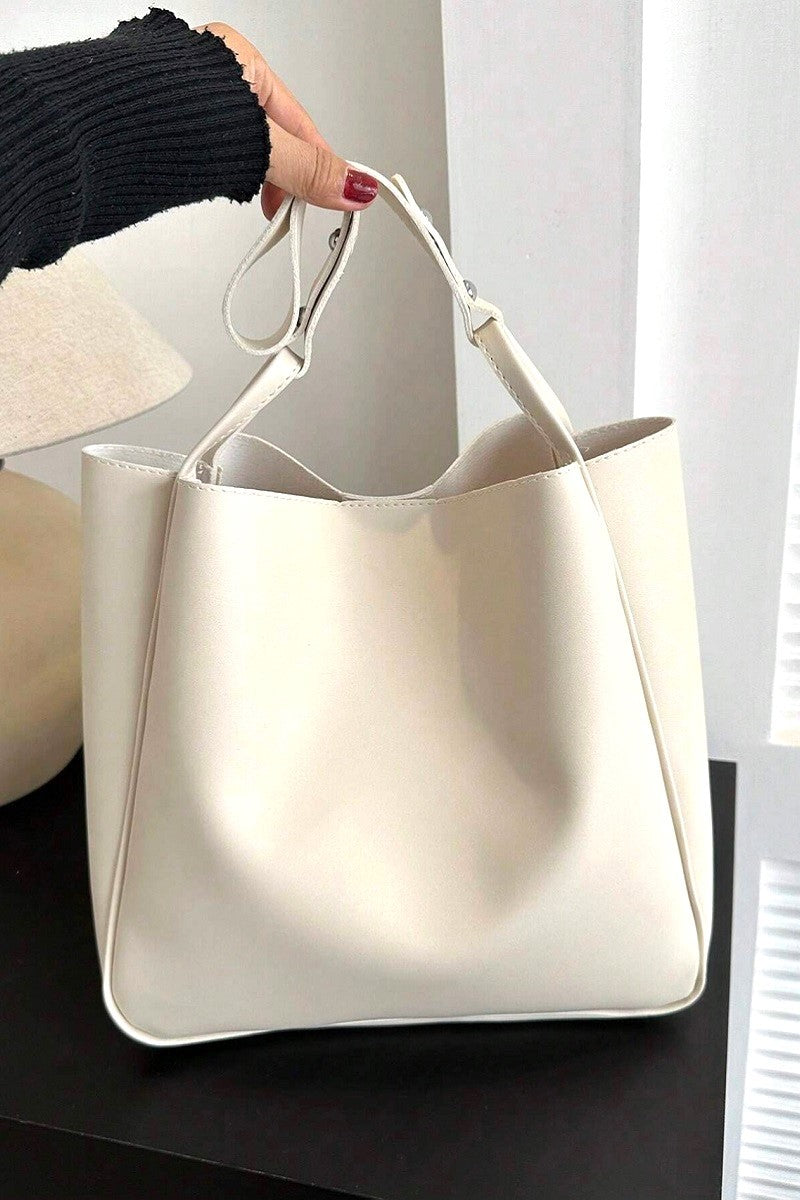 Camille Leather Shoulder Bag