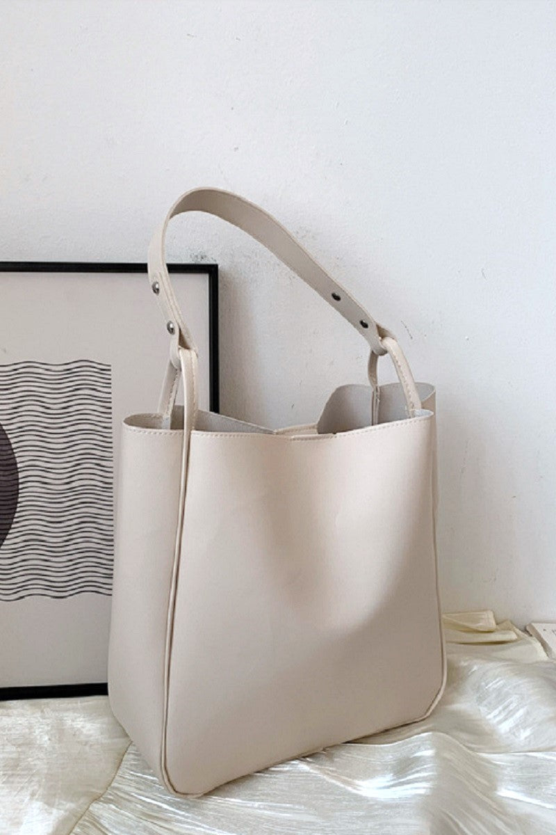 Camille Leather Shoulder Bag