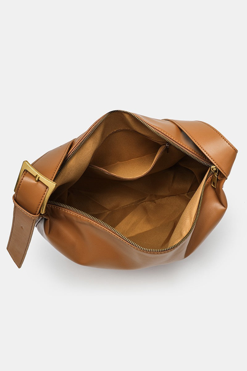 Brown Leather Tote Bag