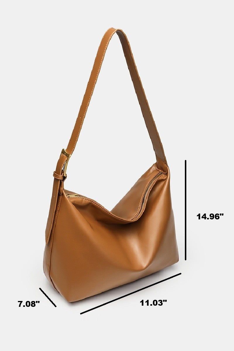Brown Leather Tote Bag