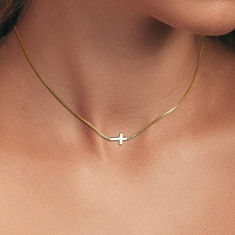 Women's cross necklace