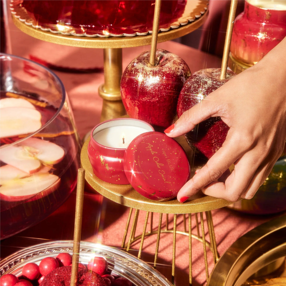 Apple Cider Social Glimmer Mini Tin