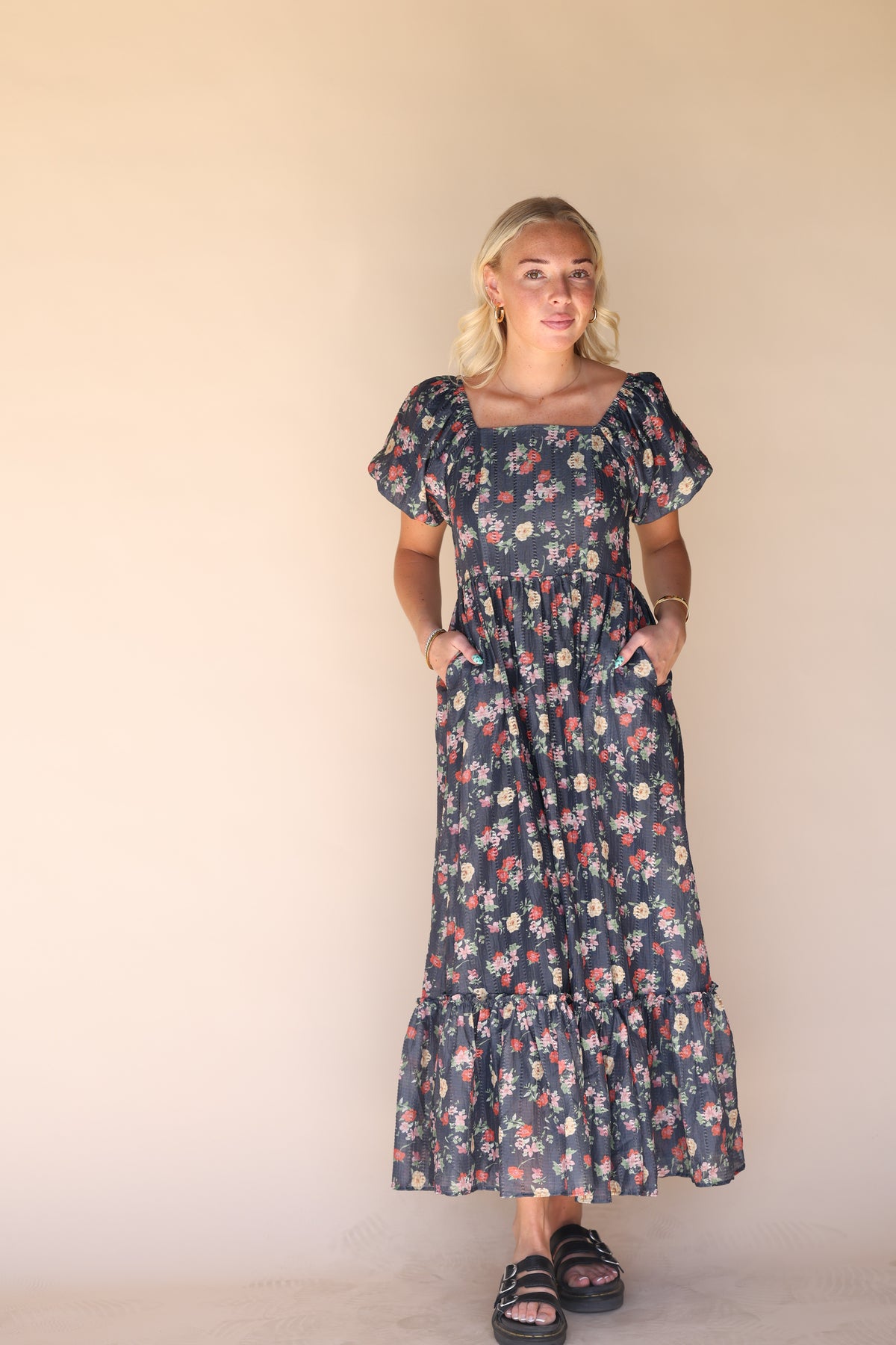 Fall Modest Maxi Dress