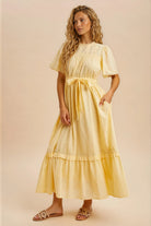 Butter Yellow Dress