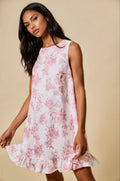 Maren Mini Ruffle Dress