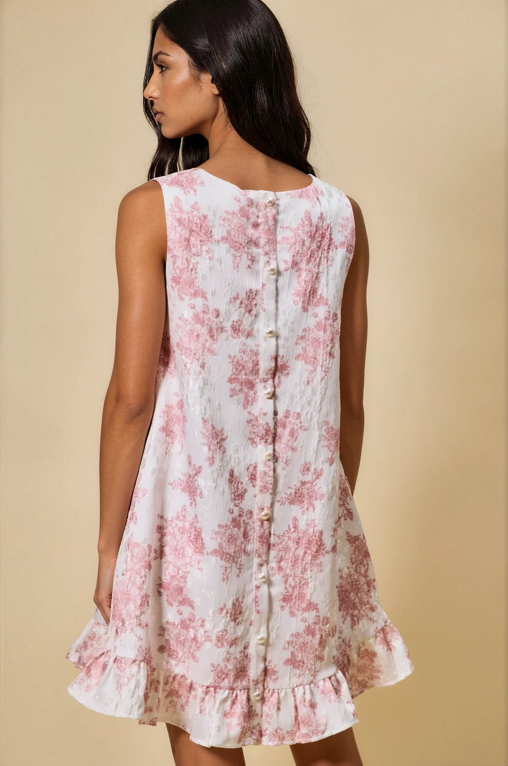 Maren Mini Ruffle Dress