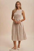 sleeveless spring dress