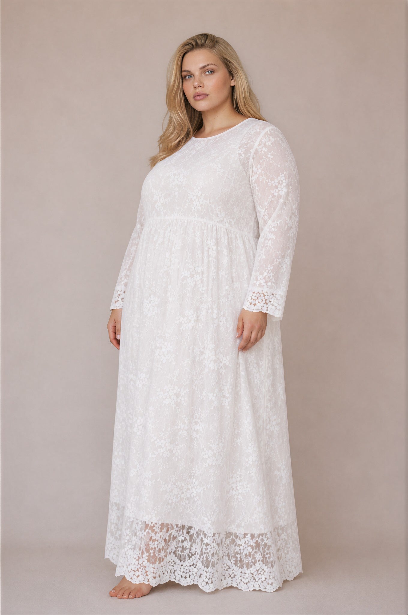 Esmeralda LDS Temple Dress – FEHRNVI