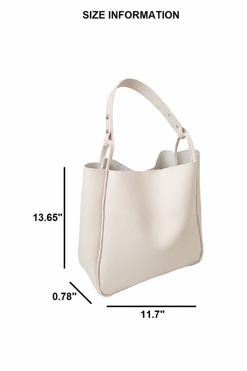 Camille Leather Shoulder Bag