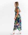 Tropic printed dress