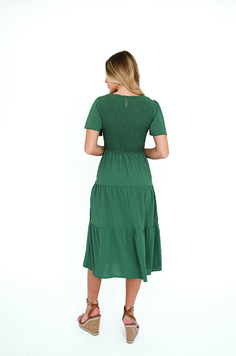 Fehrnvi green dress