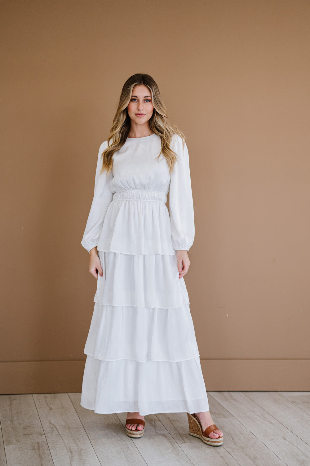 Felicia Dress in White