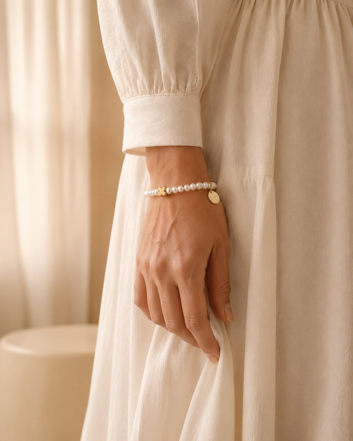 Intentions Cross Bracelet