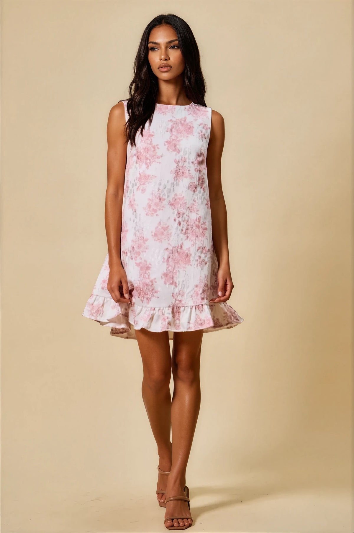 Maren Mini Ruffle Dress
