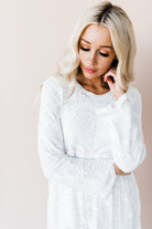 Maternity temple dress