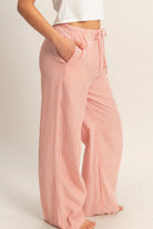 Red Striped Pants