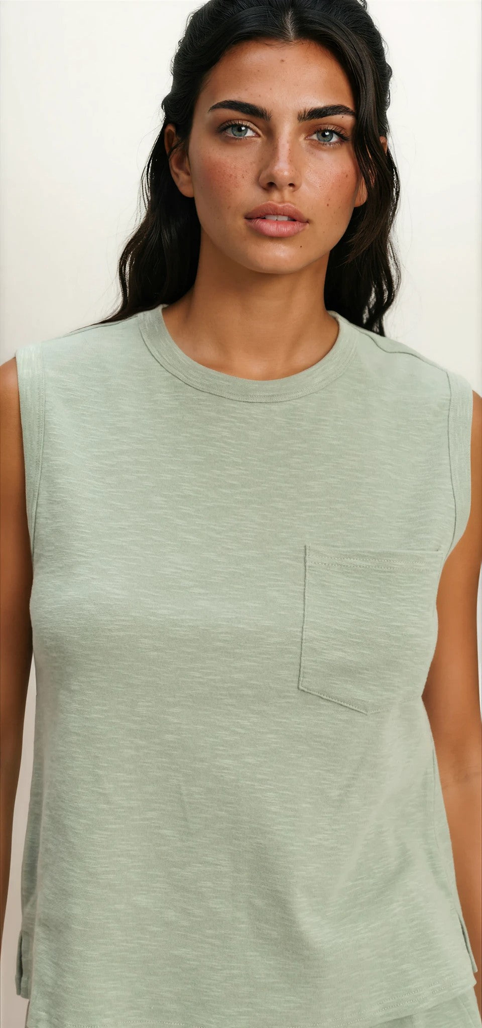 Aria Tank in Sage